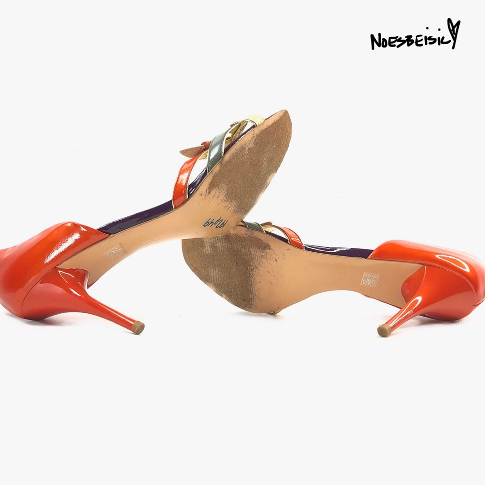 Charles David Multi Color Open Toe Heels - image 3